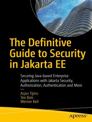cover image of The Definitive Guide to Security in Jakarta EE